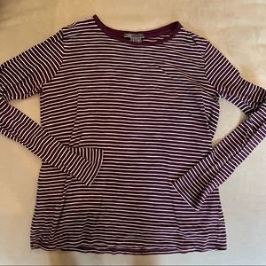 Vince Long Sleeve Striped T-Shirt